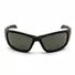 Окуляри Venture Gear Tactical Howitzer Black (forest gray) Anti-Fog, чорно-зелені в чорній оправі VG Фото 3